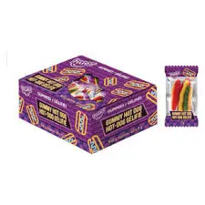 [N003060] HUER GUMMY HOT DOGS 9G/60CT