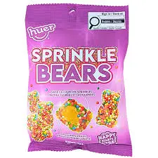 [HB596074] HUER SPRINKLE BEARS 120G
