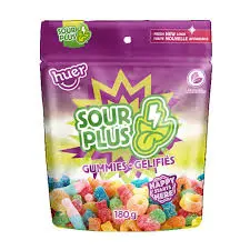 HUER SOUR PLUS GUMMIES 180G 