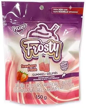 HUER STRAWBERRY FROSTY GUMMIES 150G