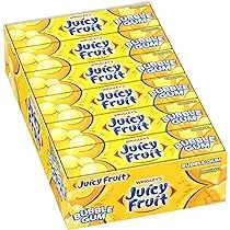 JUICY FRUIT ORIGINAL BUBBLE GUM 18CT