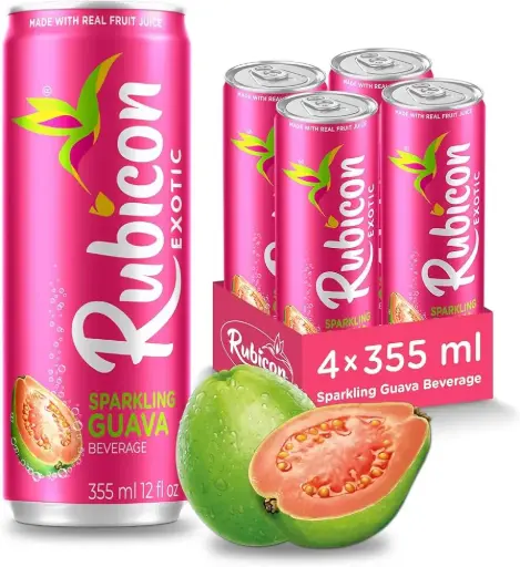 RUBICON EXOTIC SPARKLING GUAVA 355ML/4CT