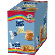 [4090] PILLSBURY MINI COOKIES LUCKY CHARMS 6PK