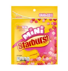 [6287] STARBURST MINI FAVE REDS PEG 226.8G 
