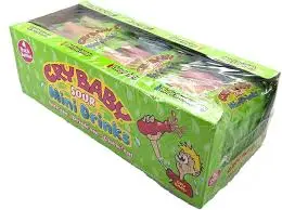 [1075B] CRY BABY SOUR MINI DRINKS 712G / 18PK