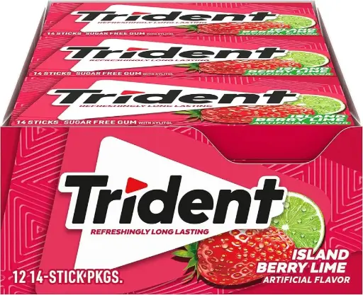 [5257] TRIDENT ISLAND BERRY LIME 12PK (US)