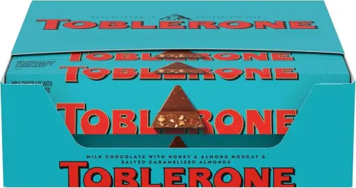 [0000] TOBLERONE CRUNCHY ALMOND BARS 100G / 20CT (US)
