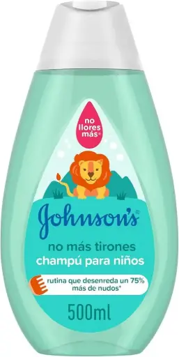 JOHNSON'S BABY SHAMPOO MAS TIRONES 500ML