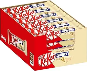 [PKIT312] KIT KAT CHUNKY WHITE 41.5G/24CT (EU) 