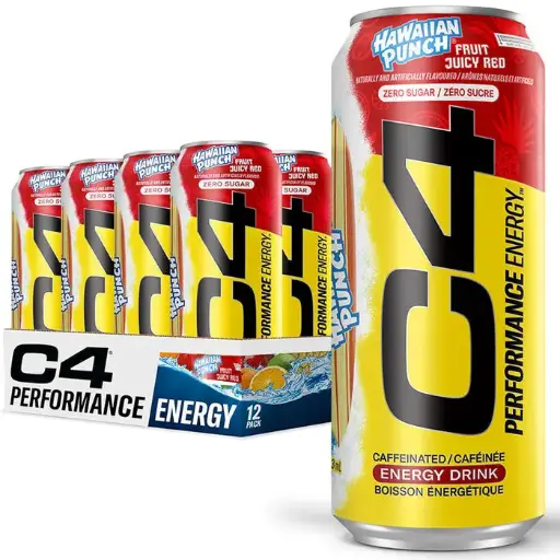 C4 ENERGY HAWAIIAN PUNCH FRUIT 473ML/12CT