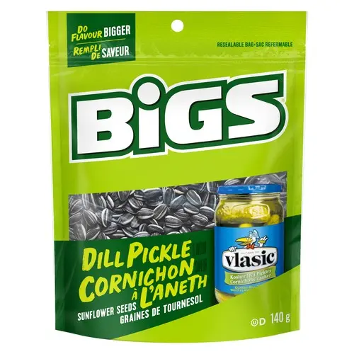 BIGS SEEDS DILL PICKLE 140G (CA)