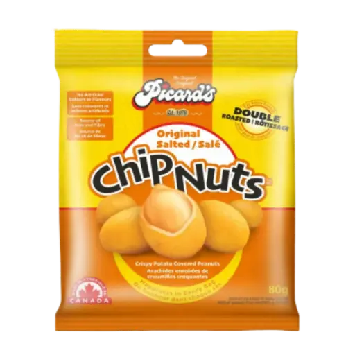 PICARD'S CHIPNUTS  ORIGINAL SALTED 80G