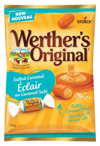 WERTHER'S ORIGINAL SALTED CARAMEL ECLAIR 116G