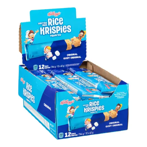 [KRO] KELLOGG'S RICE KRISPIES ORIGINAL SQUARES 62G/12CT 