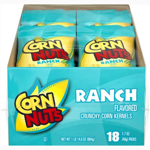 CORN NUTS RANCH 48G/ 18PK 