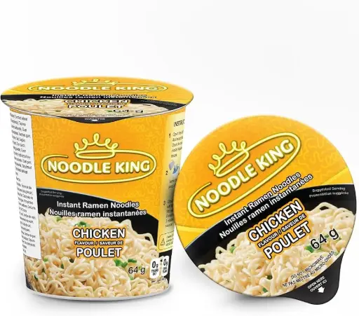 NOODLE KING CHICKEN CUP 64G/12PK  