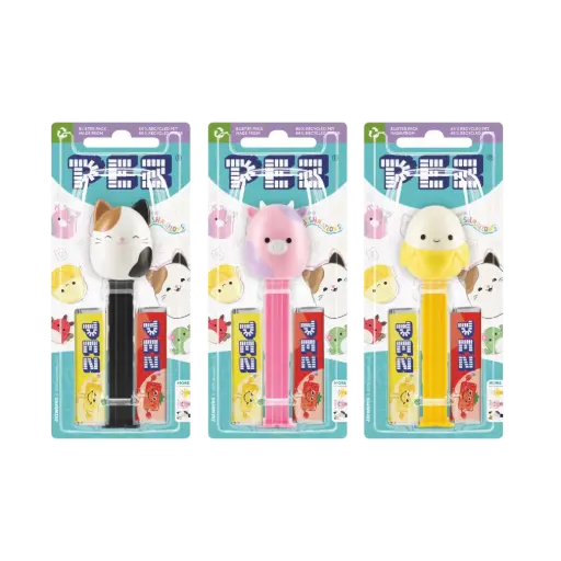 [P66168] PEZ SQUISHMALLOWS 16G 