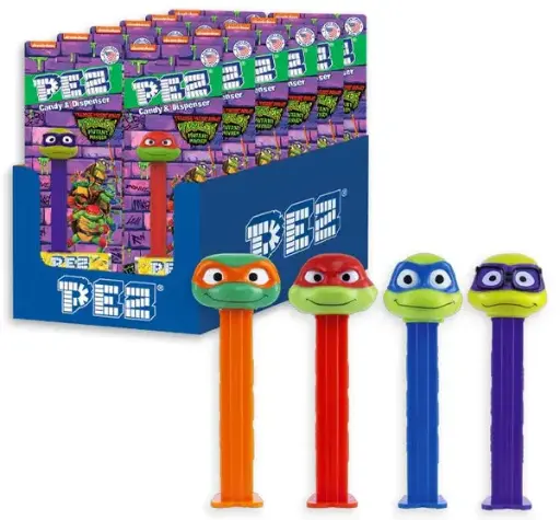 [P66125] PEZ TEENAGE MUTANT NINJA TURTLES 16G 