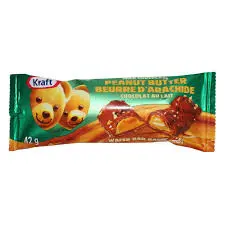 [58087501] KRAFT PEANUT BUTTER BAR 42G/12CT