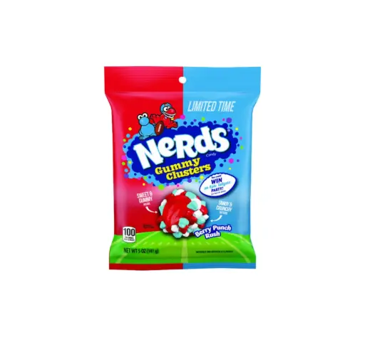 [30008949] NERDS GUMMY CHERRY RASPBERRY 142G  