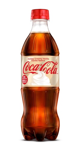 COCA COLA HOLIDAY CREAMY VANILLA 500ML
