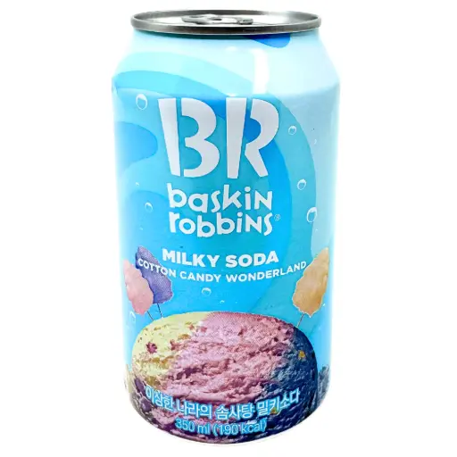 BASKIN ROBBINS COTTON CANDY 350ML/24CT  