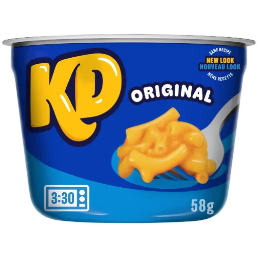 KD KRAFT DINNER CUP ORIGINAL 58G/12CT