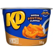 KD KRAFT DINNER CUP POUTINE 58G/12CT