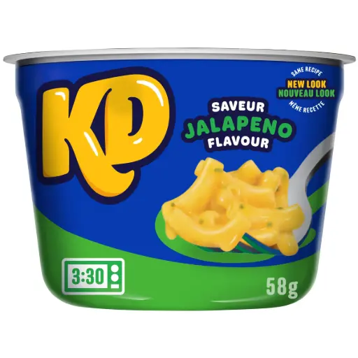 KD KRAFT DINNER CUP JALAPENO 58G/12CT