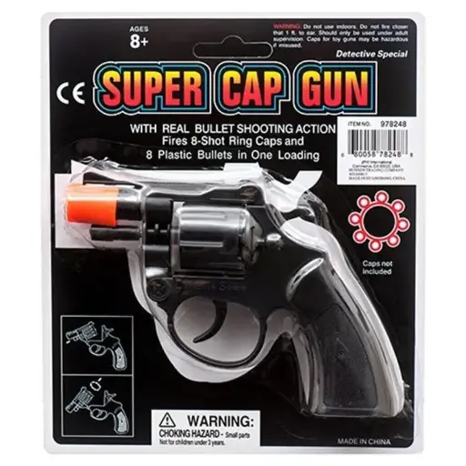 [H2CG181] CAP GUN 8 SHOT 