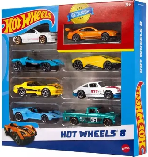 [XL858] DIE CAST CARS / 8PK