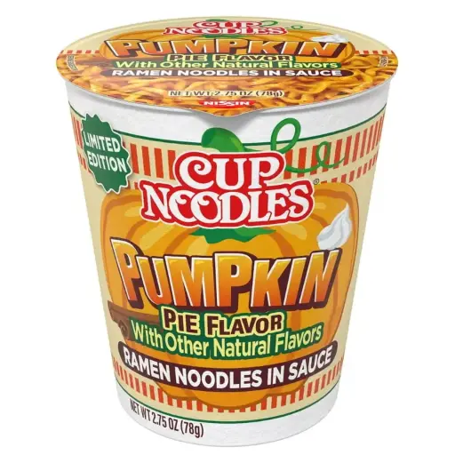 CUP NOODLES PUMPKIN PIE FLAVOUR 78G