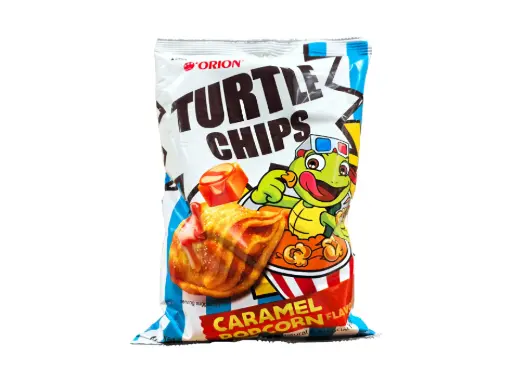 [OC328A] ORION TURTLE CARAMEL POPCORN 160G   