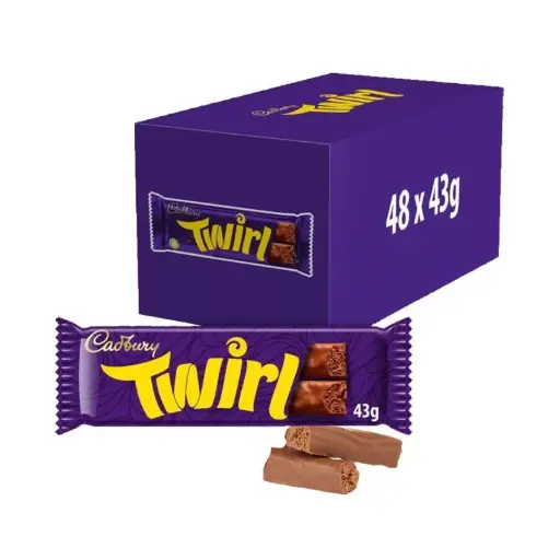 [1894] CADBURY TWIRL BAR 43G/48CT