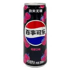 [COA07] PEPSI SUGAR FREE RASPBERRY FLVR 330ML/24CT (CHINA)