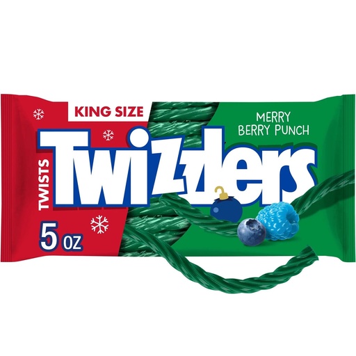 [UT6] TWIZZLERS BERRY PUNCH KING SIZE 141G/12CT