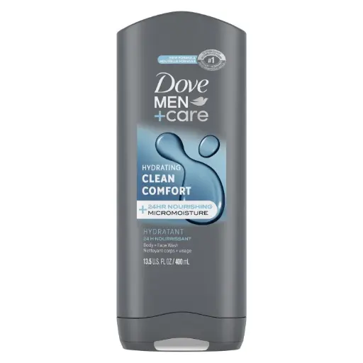 DOVE BODY WASH CLEAN COMFORT FOR MEN 400ML