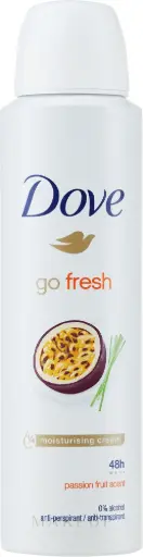 DOVE BODY SPRAY GO PASSION FRUIT 150ML