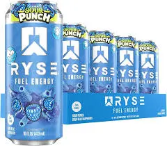 RYSE ENERGY SOUR PUNCH BLUE RASP 473ML/12CT