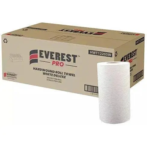 [SUN12205W] EVEREST HARDWOUND ROLL TOWEL 205FT