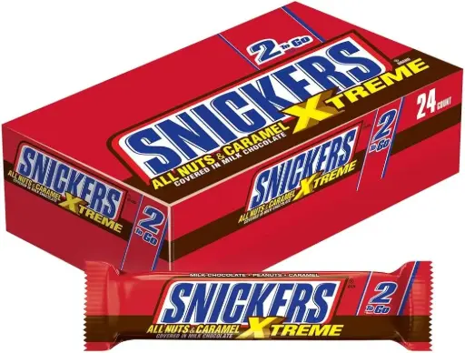[41650] SNICKERS XTREME KING SIZE 88G/24CT (US) 