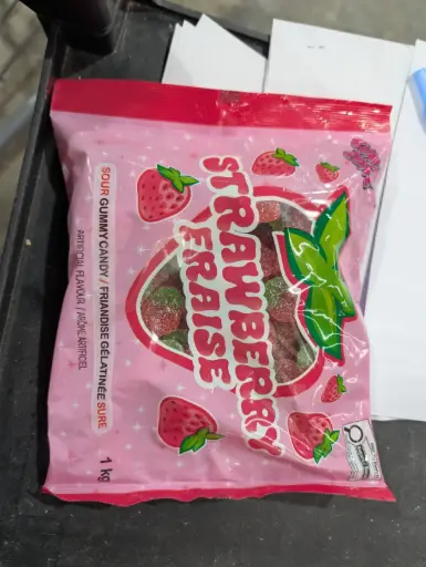 [24849701] GUMMY ZONE STRAWBERRY / 1KG 