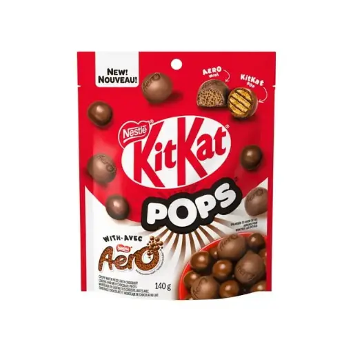 [2381] KITKAT POPS WITH AERO MINI 140G POUCH