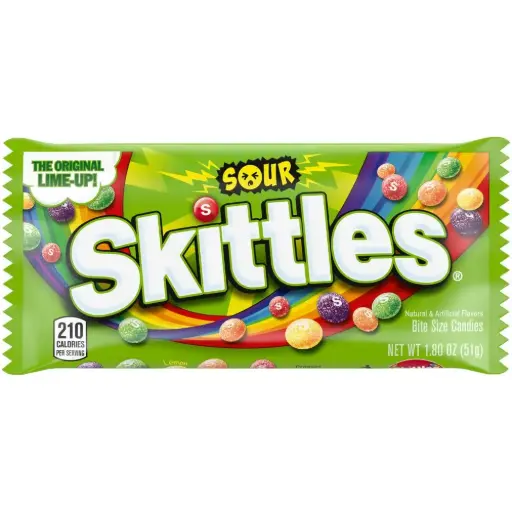 [04026606] SKITTLES SOURS 51G 