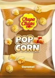 [1644.] CHUPA CHUPS CARAMEL POPCORN 90G (UK)