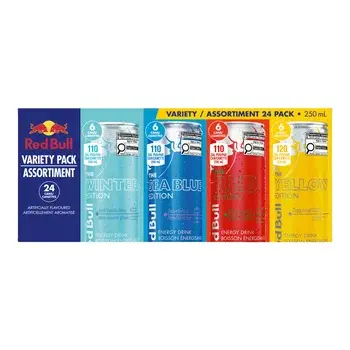 RED BULL VARIETY PACK 250ML/24CT