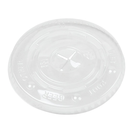 [RWPLS16] PET STRAW SLOT LID 1600 SERIES CUP 12-20OZ