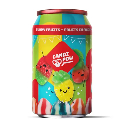 CANDY POW FUNKY FRUIT 225G