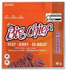 [09049] BIG CHIEF BEEF JERKY TERIYAKI 80G
