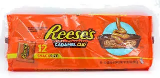 [3387] REESE'S CARAMEL SNACK SIZE CUPS 12CT